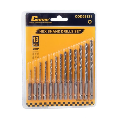 Hex Shank Twist Drills Set(metal)