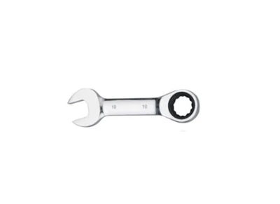 Stubby Combination Ratchet Wrench